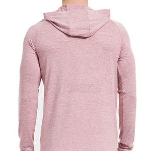 Men's New Arrival Slim Fit Gym Hoodies High Quality Winter Casual Solid Pattern Hooded Sweatshirts Made of Polyester/Cotton - Product Image 5