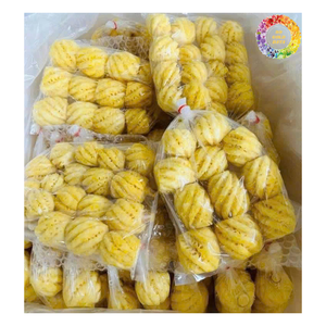 Anillos de piña IQF, piña en rodajas congelada de Tropical Queen, piña MD2, Exportación de piña congelada IQF para alimentos - Product Image 1