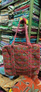 Lote al por Mayor de Bolsas Acolchadas Estampadas - Bolsa Ligera - Bolsa de Algodón - Bolsa de Compras - Bolsa de Mercado - Bolsos - Product Image 3