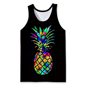 Camisetas sin mangas 100% algodón Casual Fitness culturismo chaleco transpirable de punto camiseta sin mangas con decoración de encaje - Product Image 1