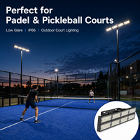 Luz LED Antideslumbrante para Pista de Pádel, 300W-960W, IP66, para Exteriores, Tenis, Pickleball