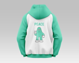 Sweat-shirt à capuche unisexe surdimensionné style streetwear avec poche kangourou, mélange de coton 350 g/m², pull brodé de strass - Product Image 5