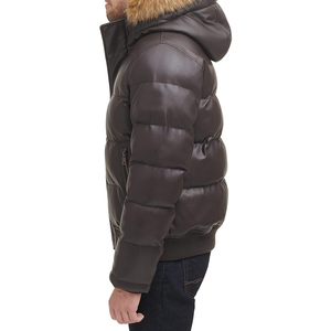 Chaqueta de Invierno para Hombre 2026, 100% Fibra Sintética, Forro de Lana Impermeable, Manga con Diseño de Pétalos, Artículo Popular - Product Image 2