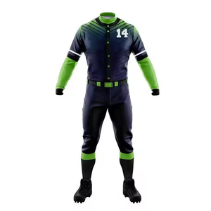 Nuevo diseño de alta calidad uniforme de béisbol de secado rápido para la venta al por mayor uniforme de béisbol transpirable - Product Image 2