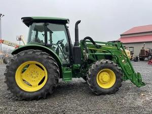 Tractor agrícola original bastante usado 2002 JOHN DEAR 540 Farm con cargador frontal 4x4 Tractor en stock ahora - Product Image 3