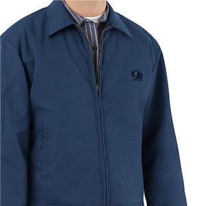 Veste de mécanicien personnalisée écologique, respirante et coupe-vent en polyester et coton à poches fendues pour réparation automobile extérieure pour hommes - Product Image 5