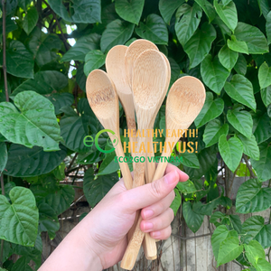 2025!!! Juego de Cubiertos de Bambú en Oferta, Juego de Cubiertos de Bambú Reutilizables con Logotipo Personalizado, Hecho en Vietnam - Product Image 3