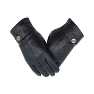 Servicio OEM, los mejores guantes de moda de cuero de grano de piel de cabra y vaca, guantes de conductor, funciones anticorte antiimpacto, guantes de moda de cuero - Product Image 1