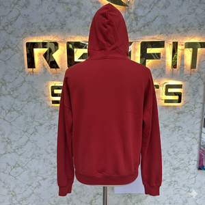 Pull à capuche d'hiver brodé tendance, prix usine, imprimé personnalisé, 100% coton, écologique, respirant, séchage rapide - Product Image 2