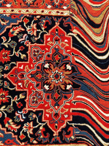 Alfombra Persa Moderna Hecha a Mano 100% Lana Fina, Diseño Fundido, Tamaño Personalizado, Antideslizante, Lavable, para Sala de Estar, Habitación Infantil, Pasillo, Sólida - Product Image 3