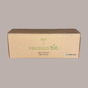 Bolsas de almacenamiento de alimentos biodegradables Lucgel, 150 Uds., rollo de 22 + 12x50 cm para compradores ecológicos de helados - Product Image 2