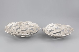 Aluminium Decorative Serving <b>Tray</b> With Handles Commercial Use Luxury <b>Trays</b> Handmade Crafts Fancy <b>Tray</b> Wedding Table Decoration - Product Image 2