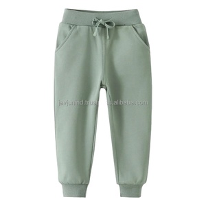 2025 nouveauté 100% coton pantalons de survêtement pour garçons filles décontracté mode Sport pantalon vente chaude pour enfant en bas âge s'habiller automne - Product Image 5