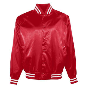 Veste universitaire épaisse d'hiver personnalisée brodée style vintage, coupe-vent écologique unisexe, streetwear quotidien, coloris classiques - Product Image 2
