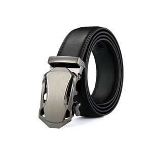 Casual 100% italiano Real sólido cuero de vaca cinturón de cuero de grano completo hombres Jeans cinturón serpiente hebilla cuadrada acero Pakistán - Product Image 3