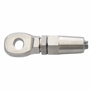 ALLWIN 5104 Abrazadera de Acero Inoxidable sin Soldadura para Cables de Acero - Product Image 1