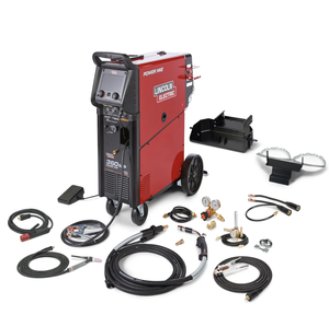 เครื่องเชื่อมมัลติโปรเซส Lincoln Electric POWER MIG 360MP คุณภาพเยี่ยมในราคาที่เข้าถึงได้ พร้อมชุดการศึกษา Education One-Pak รุ่น K4778-1 - Product Image 1
