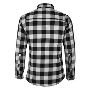 Dernière 2025 Flanelle de moto de qualité supérieure Chemise de protection entièrement doublée Chemises de moto en aramide Prix raisonnable OEM - Product Image 5