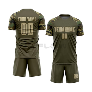 Camiseta de fútbol de tela de poliéster 100%, transpirable, de secado rápido, con estampado de logotipo de sublimación personalizado, kit de fútbol americano, superventas - Product Image 5