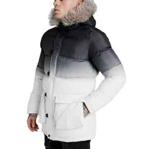 Veste parka matelassée épaisse pour homme, style streetwear d'hiver, vêtement d'extérieur chaud et isolé - Product Image 6