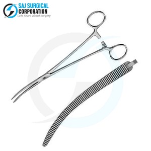 คีมหลอดเลือดแดงเหล็กกล้าเยอรมันระดับพรีเมี่ยมระดับผ่าตัดสำหรับห้ามเลือดและการจับเนื้อเยื่อในขั้นตอนอุ้งเชิงกราน - Product Image 6