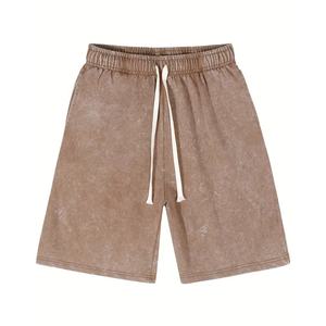 Ensemble short et chemise d'été écologique et décontracté de haute qualité pour hommes Impression de logo personnalisé Nouvel ensemble 2 pièces à la mode - Product Image 4
