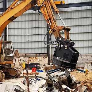 Multi Function Hydraulic Magnetic <b>Attachment</b> Sucker High Power Excavator Magnet Lift - Product Image 3