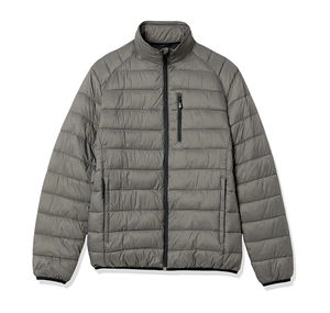 Chaqueta impermeable a prueba de viento Color sólido Invierno Cálido Chaqueta acolchada Chaqueta para hombre - Product Image 1