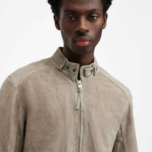 Nouvelle veste respirante tendance en cuir de vachette véritable de haute qualité pour hommes - Product Image 2
