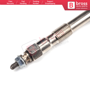 BGP46 1 Piece <b>Heater</b> Glow <b>Plugs</b> GX120, 100226246 Bross Auto Parts Made <b>in</b> Turkey High Quality Product - Product Image 3