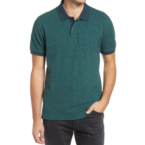 Camisetas de Golf Personalizadas para Hombre, Unisex, Tejido Sólido, 100% Algodón, Transpirable, Casual, Manga Corta - Product Image 1
