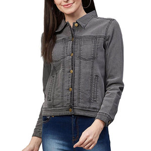 Chaqueta Vaquera para Mujer, Último Modelo, Fabricada en Fábrica, Chaqueta Vaquera para Mujer al por Mayor, Mejor Precio, MOQ Bajo, Chaquetas de Invierno - Product Image 1