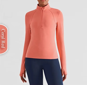 OEM couleur personnalisée nouvelle arrivée à manches longues pour femmes équitation couche de base chemise respirante et confortable - Product Image 1