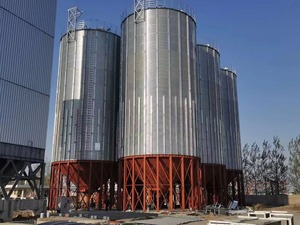 Ventes directes d'usine 100-10000ton Silos à grains en acier galvanisé pour un stockage efficace des grains - Product Image 2