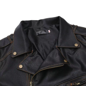 Veste en cuir véritable pour homme de qualité supérieure, modèle haut de gamme, très populaire, en cuir de vache véritable - Product Image 4