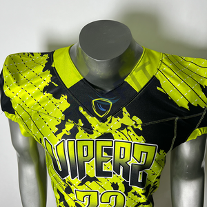 Maillot de football américain personnalisé 2026, imprimé par sublimation, nom/numéro d'équipe personnalisé, logo personnalisé, maillot de football américain respirant - Product Image 5