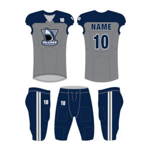 Ventes en gros de maillots de football américain pour hommes adultes, légers, en polyester, à séchage rapide, avec logo personnalisé, respirants - Product Image 1