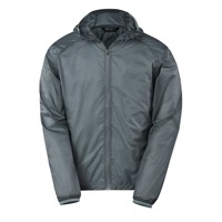 Veste matelassée à capuche imperméable en toile enduite personnalisée pour hommes, service OEM, impression numérique, vêtements de sport d'extérieur décontractés 100%
