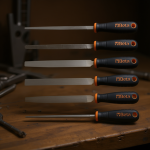 Limas y esmerilas de medio corte con mango antideslizante de doble material - Product Image 3