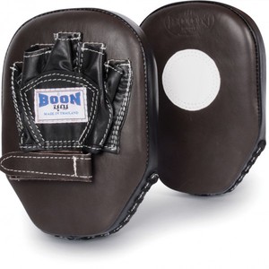 Guantes de Entrenamiento de Kickboxing para Artes Marciales, Almohadillas de Enfoque de Cuero PU Premium con Espuma Absorbente de Impactos - Product Image 6