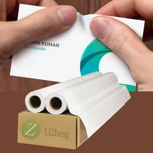 Lizheng Scheurbestendig A4 Waterdicht Pp-Papierrol Postermateriaal Mat Inkjet Waterbasis Afdrukken Pet Pp Synthetisch Papier
