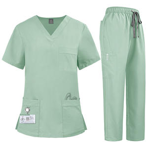 Uniformes Médicos de Alta Calidad Personalizados para Hombres y Mujeres, Conjuntos de Uniformes de Enfermería Cómodos para Hospital, Ropa de Trabajo Médica - Product Image 1