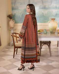 KURTA Y PANTALÓN, Ropa Casual de Diseñador Indio Pakistaní, Estilo Punjabi, Colección Eid, Tela Modal Viscosa, WS INTERNATIONAL - Product Image 5