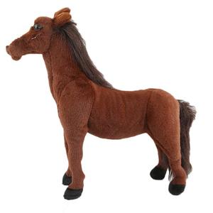 Jouet en peluche cheval - Marron - Product Image 2