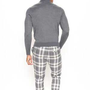 เสื้อคอเต่าผู้ชายทรงปกติ ผ้าสแปนเด็กซ์/โพลีเอสเตอร์/คอตตอน ราคาสุดคุ้ม สินค้ามาใหม่ ระบายอากาศ แห้งเร็ว แขนสั้น สไตล์ลำลอง - Product Image 3