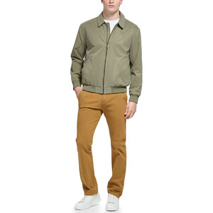 Veste bombardier coupe-vent matelassée à fermeture éclair de haute qualité pour hommes manches longues prix bon marché veste bombardier pour hommes à vendre - Product Image 4