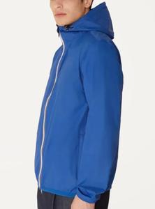 OEM Custom Lightweight waterproof Rain Shell Raincoat Hooded for Golf <b>Cycling</b> Casual Spring Zip up Men's Windbreaker <b>Jacket</b> - Product Image 3