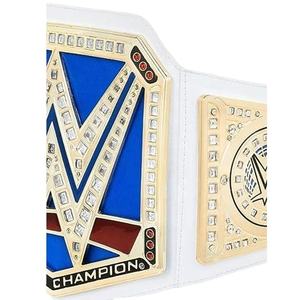 Ceinture de champion du monde poids lourd Ronpex International - Laiton, zinc et cuir, haute qualité, personnalisable, unisexe - Product Image 3