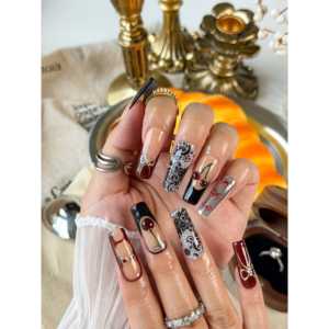 Crimson <b>Noir</b> Dark Romance Edition Press on Nail - Product Image 4