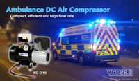 Compresseur d'air de suspension embarqué le plus efficace au monde 12V DC Offroad Road Assist Truck Heavy Duty sans huile Air Piston intégré
